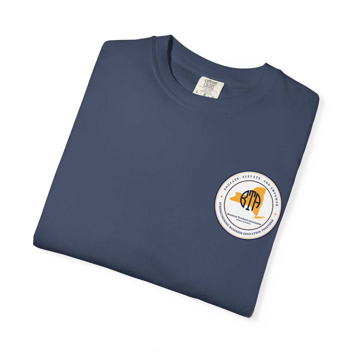 BTANYS  T Shirt Educate, Elevate and Empower front and Back