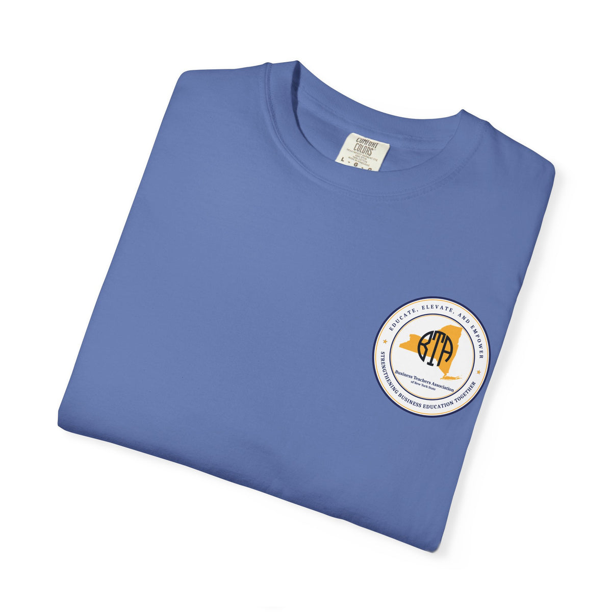 BTANYS  T Shirt Educate, Elevate and Empower front and Back