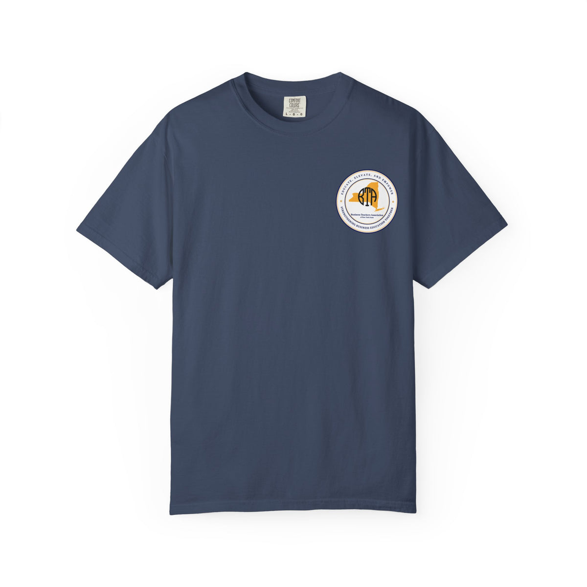 BTANYS  T Shirt Educate, Elevate and Empower front and Back