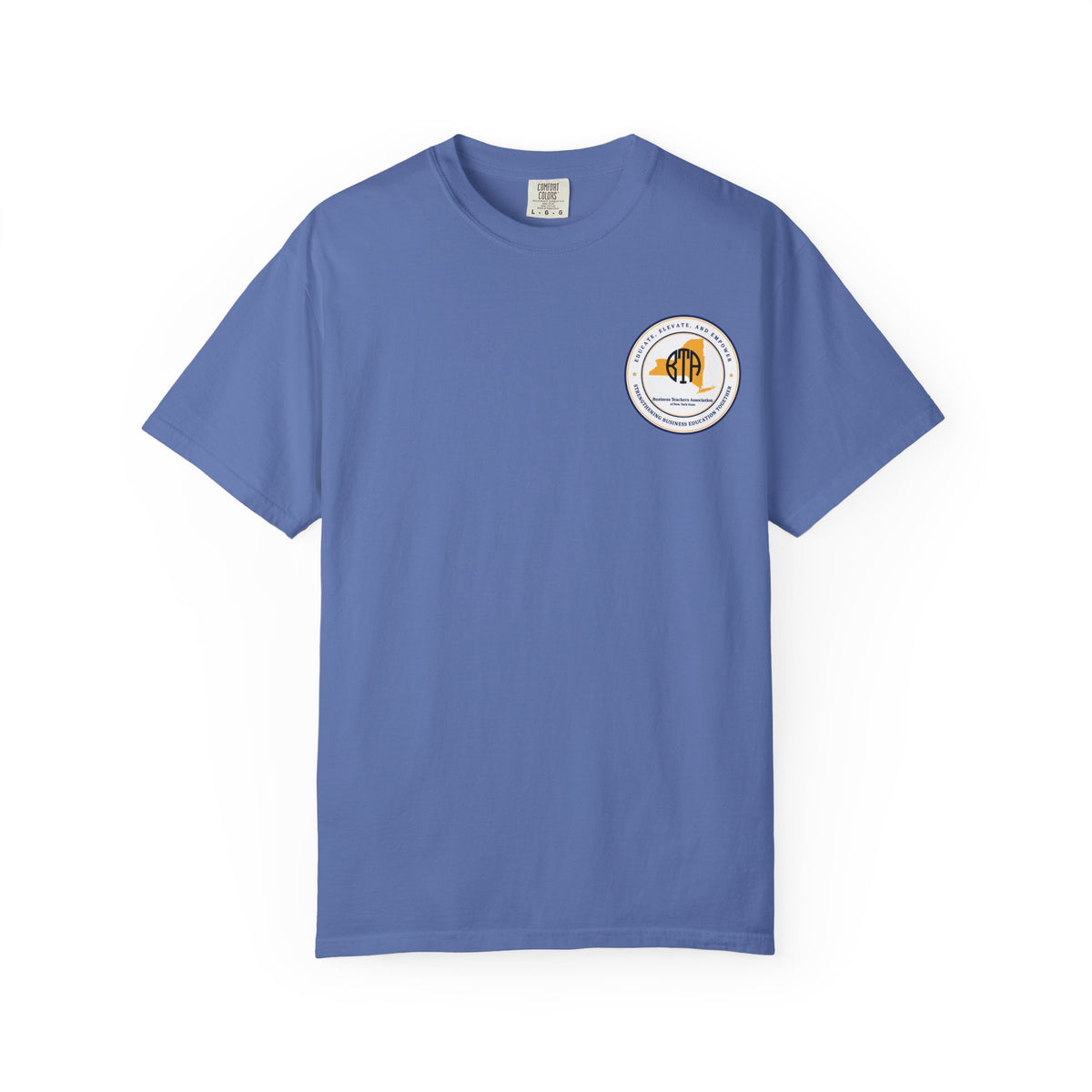 BTANYS  T Shirt Educate, Elevate and Empower front and Back